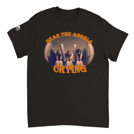 Hear The Angels Crying T-shirt (Black)